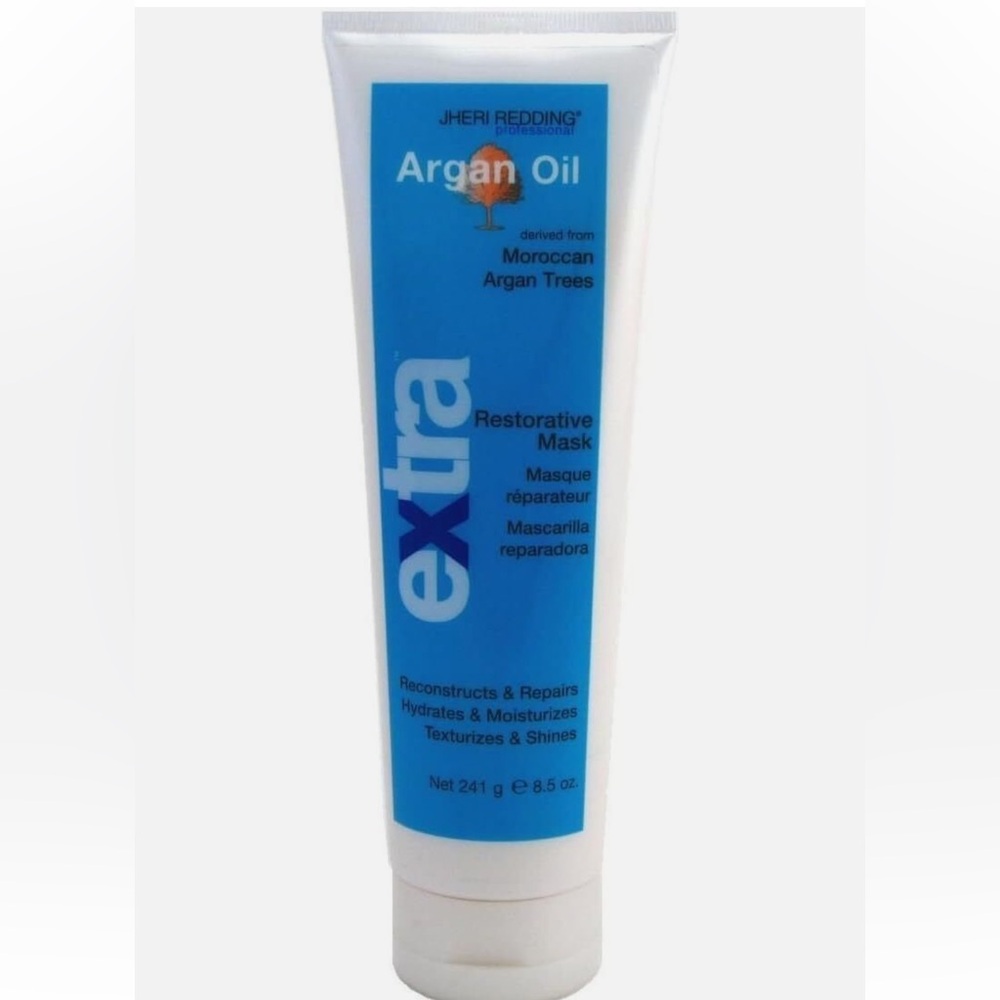 Jheri Redding Professional Moroccan Argan Oil Restorative Hair Mask. 8.5 FL OZ